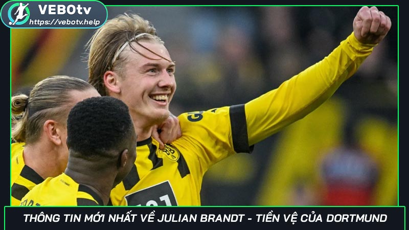 Thông tin mới nhất về Julian Brandt - Tiền vệ của Borussia Dortmund